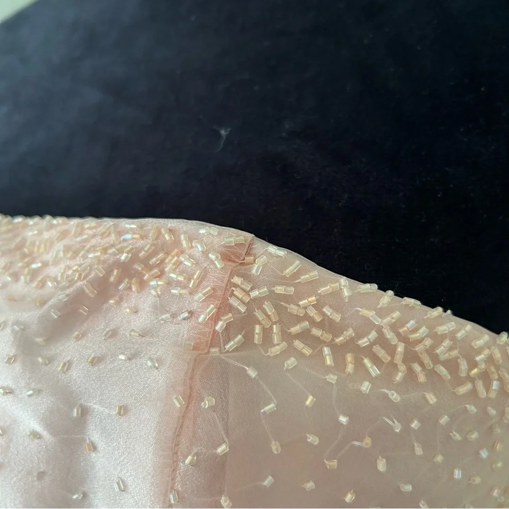 Y2K Pink Beaded Gown - Picture 9 of 16